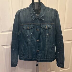 7 For All Mankind denim trucker jacket